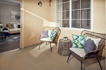 Patio Views at Victoria Arbors Apartment Homes